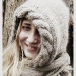 Mystical Earthling Hood Free Knitting Pattern