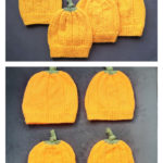 Pumpkin Hat Free Knitting Pattern