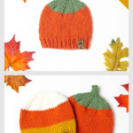 Pumpkin Patch Halloween Hat Free Knitting Pattern