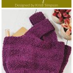 Purplexed Knot Bag Free Knitting Pattern