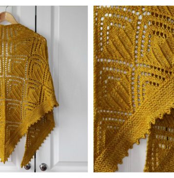 Rumpelstiltskin Shawl Free Knitting Pattern