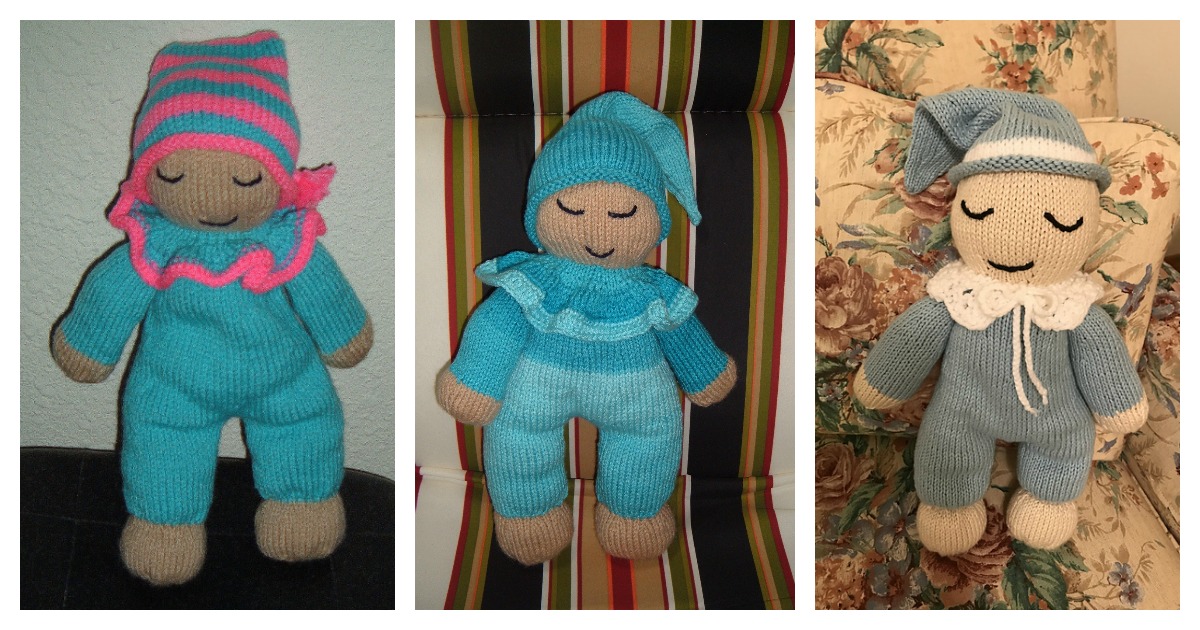 Sleepy Baby Doll Free Knitting Pattern And Paid