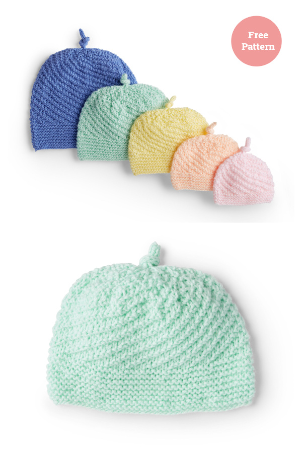 Stay Warm Baby Hat Free Knitting Pattern