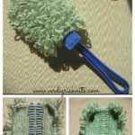 Twisted Loop Double Knit Resuable Duster Free Knitting Pattern