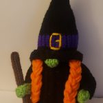 Loom Knit Witchy Gnome Free Knitting Pattern