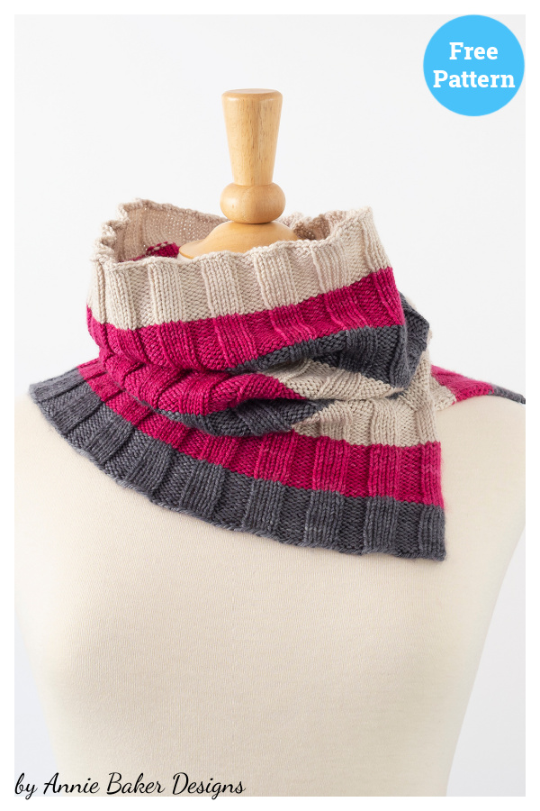 Allsorts Cowl Free Knitting Pattern