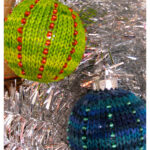 Christmas Beaded Ornaments Free Knitting Pattern