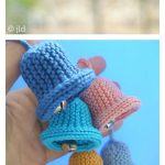 Christmas Bell Ornament Free Knitting Pattern