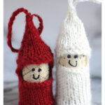 Christmas Cork Elves Free Knitting Pattern