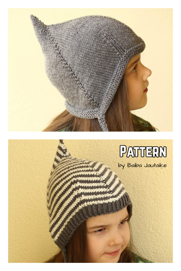 Comma Pexie Hat Knitting Pattern