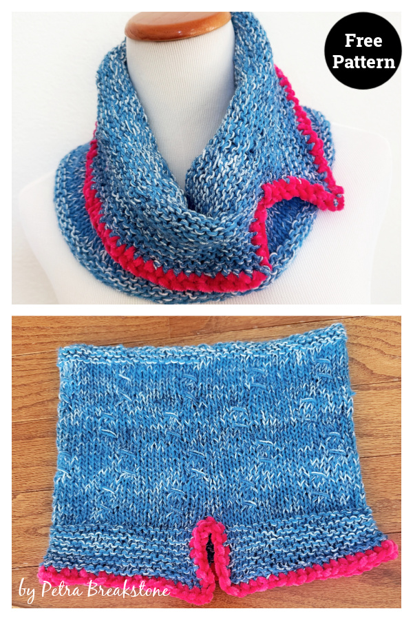 Fonte Cowl Free Knitting Pattern