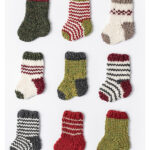 Holiday Cheer Mini Stocking Free Knitting Pattern