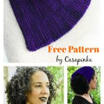 Kerchief-style Cowl Free Knitting Pattern