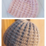 Miki Beanie Hat Free Knitting Pattern