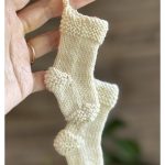 Mini Christmas Stocking Free Knitting Pattern