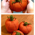 Perfect Pumpkin Trio Knitting Pattern