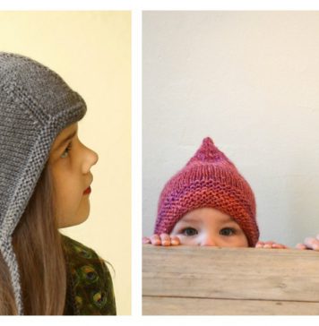 Pixie Hat Free Knitting Pattern