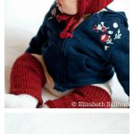 Pixie Bonnet Hat and Legwarmers Free Knitting Pattern