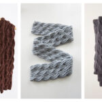 Reversible Cabled Scarf Free Knitting Pattern f