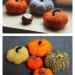 Sideways Pumpkin Free Knitting Pattern