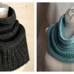 Simple Cowl Free Knitting Pattern