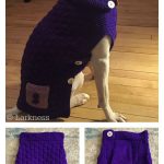 Clifford Dog Sweater Free Knitting Pattern