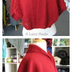 Collar Shawl Free Knitting Pattern