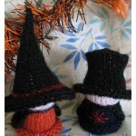 Cork Witch and Wizard Free Knitting Pattern