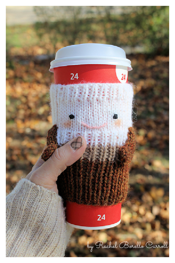 Cozy Coffee Buddy Free Knitting Pattern