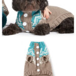 Fair Isle Dog Coat Free Knitting Pattern