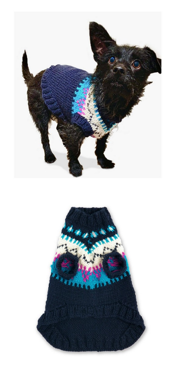 Family Dog Sweater Free Knitting Pattern