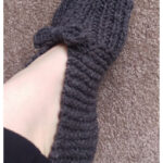 Granny’s Old Fashioned Slippers Free Knitting Pattern