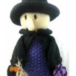 Halloween Witch Free Knitting Pattern