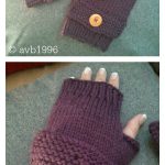 Magic Pocket Fingerless Gloves Free Knitting Pattern