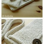 Moss Stitch Bag Free Knitting Pattern