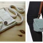 Moss Stitch Bag Free Knitting Pattern