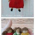 Raggedy Mini Doll Free Knitting Pattern