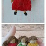 Raggedy Mini Doll Knitting Pattern
