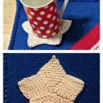 Star Coaster Free Knitting Pattern and Video Tutorial