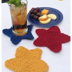 Star Coasters Free Knitting Pattern