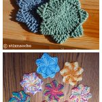 Twinkle Coasters Free Knitting Pattern