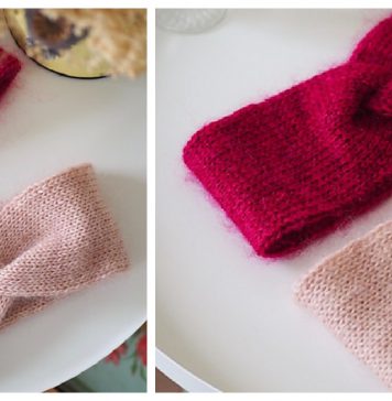 10 Twist Headband Free Knitting Patterns