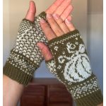 Whimsical Pumpkin Mitts Free Knitting Pattern