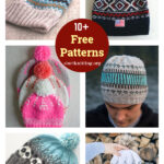 10+ Fair Isle Hat Free Knitting Pattern