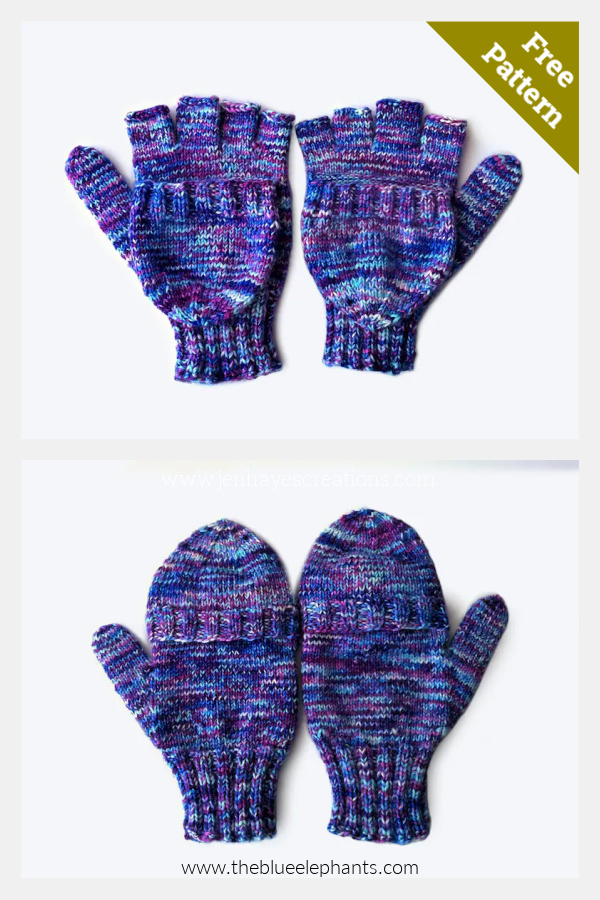 Athena Fingerless Gloves Free Knitting Pattern