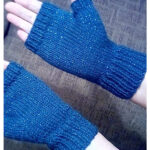 Easy Fingerless Mitts Free Knitting Pattern