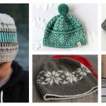 Fair Isle Hat Free Knitting Pattern