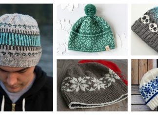 Fair Isle Hat Free Knitting Pattern