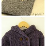 Garter Stitch Lino’s Coat Free Knitting Pattern