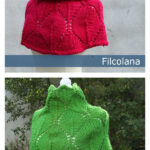 Klokkeblomst Cape Free Knitting Pattern
